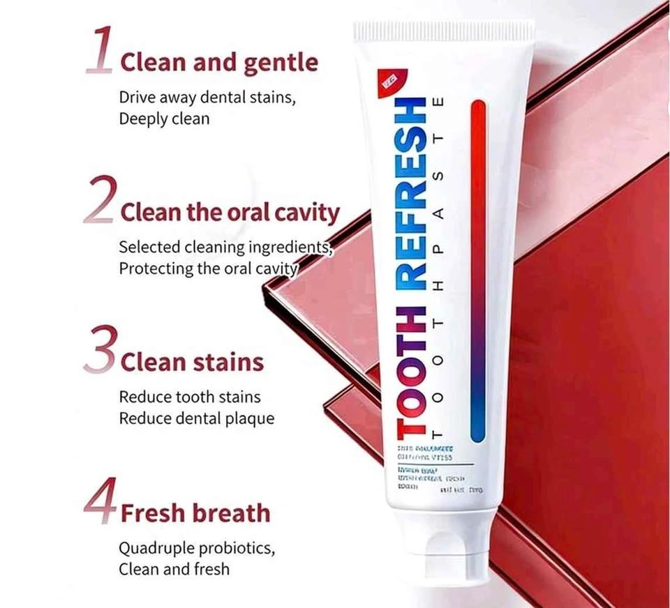 Lanzf Tooth Refresh Whitening Toothpaste. 2 for $10. - photo 2