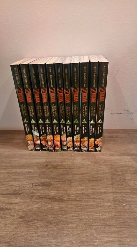 The Legend of Zelda Twilight Princess Manga Complete 1-11
