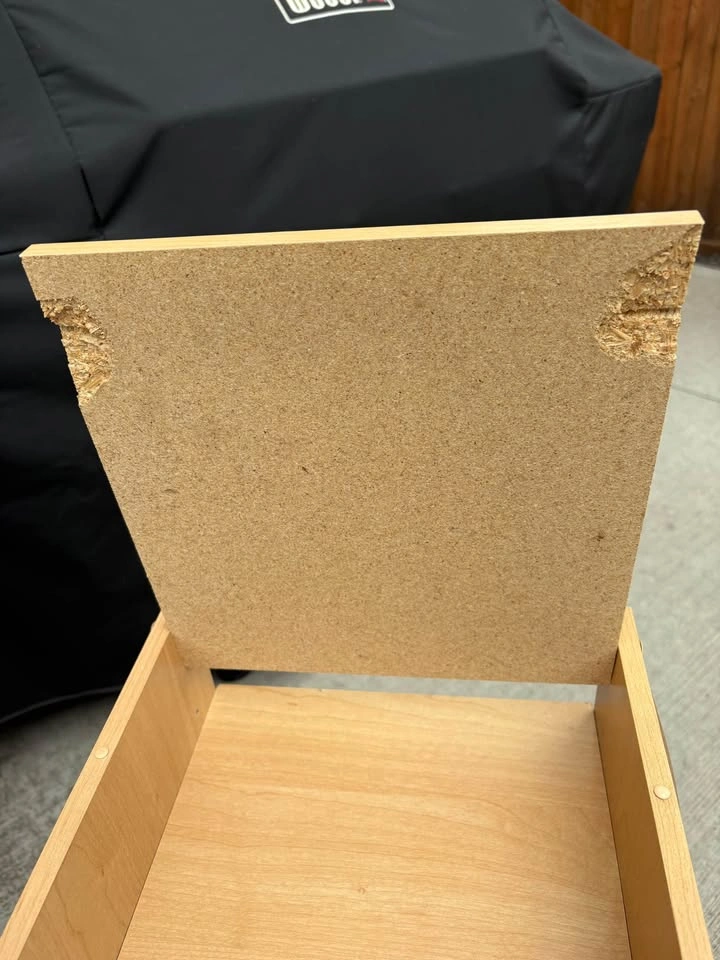 Small Wood Laminate Shelving Unit handyman special - photo 5