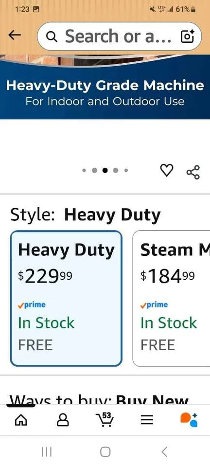 Bissell heavy duty steamer - photo 4