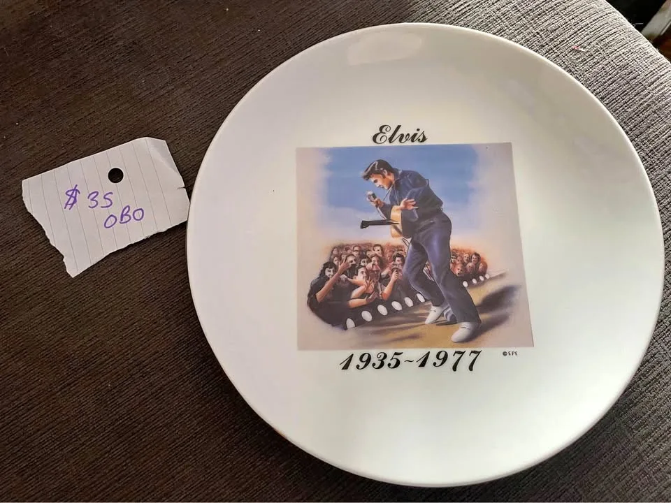 Elvis wall plate thumbnail
