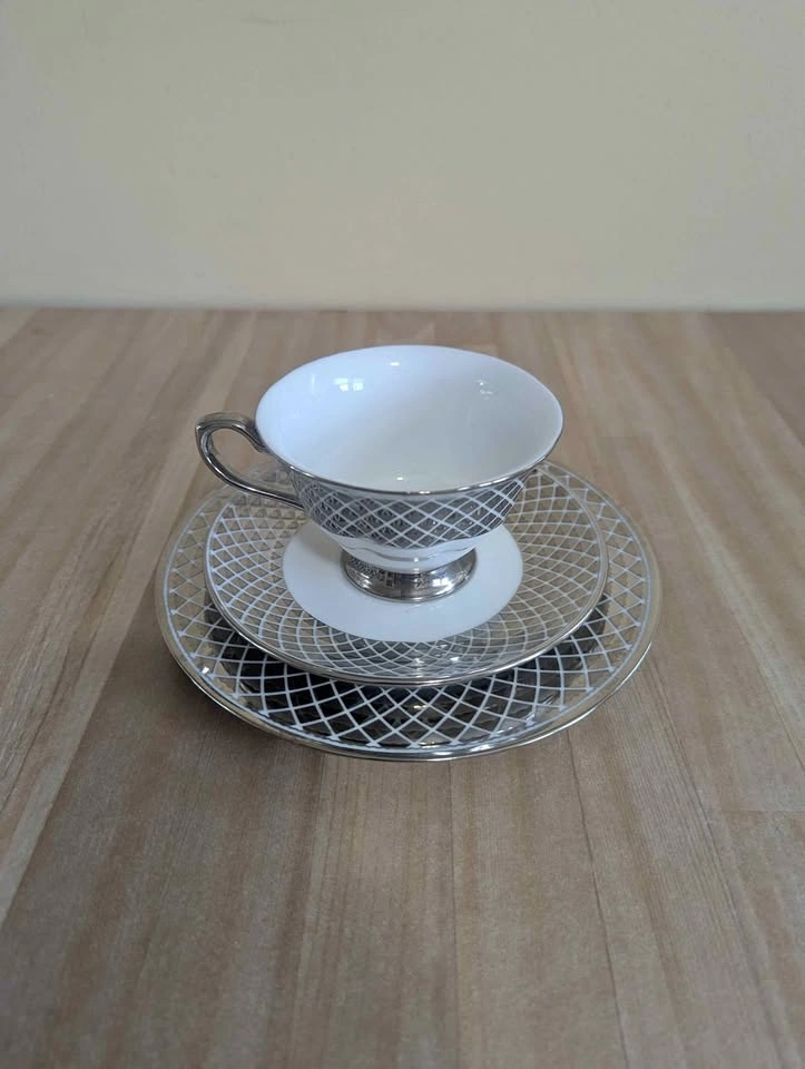 Vintage Tea Cup and Plates