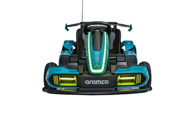 Aston Martin Aramco Boss F1 Ride-On Electric Go-Kart Racing Car - photo 2