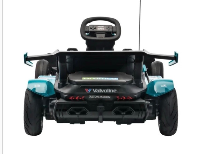 Aston Martin Aramco Boss F1 Ride-On Electric Go-Kart Racing Car - photo 4