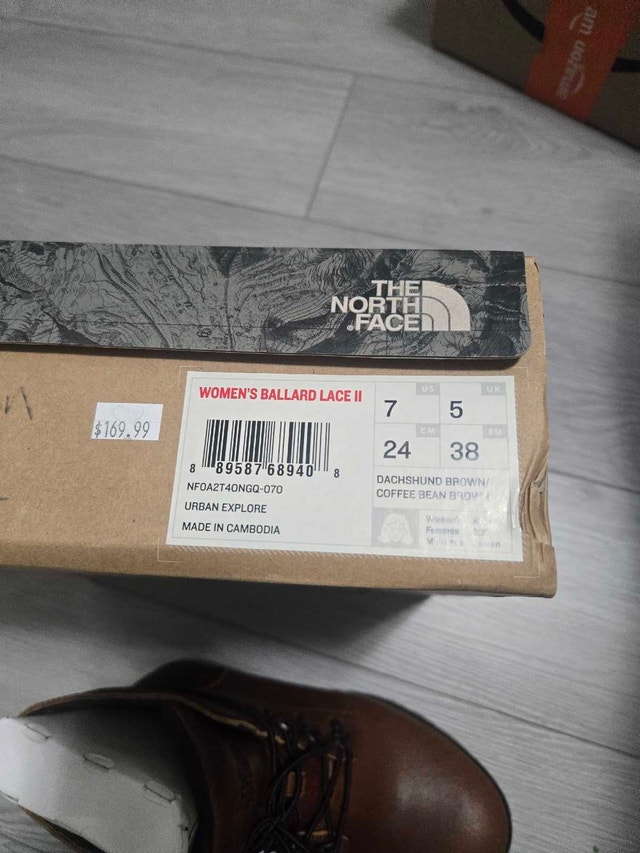 The North Face Women's Ballard Lace II Boots (Size 7) BNIB - photo 5