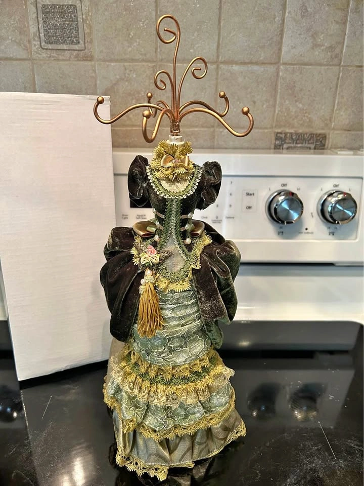 Victorian Style Mannequin Jewelry Stand