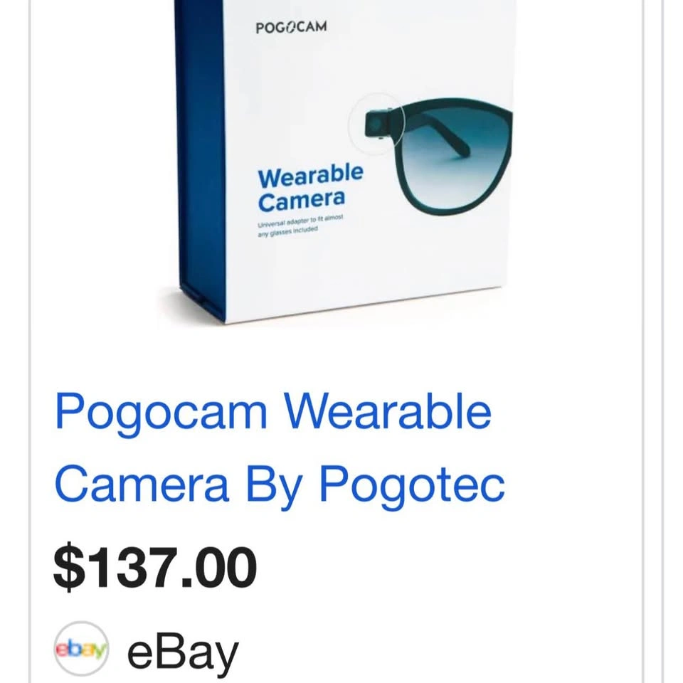 📸 PogoCam Wearable HD Camera + Smart Case