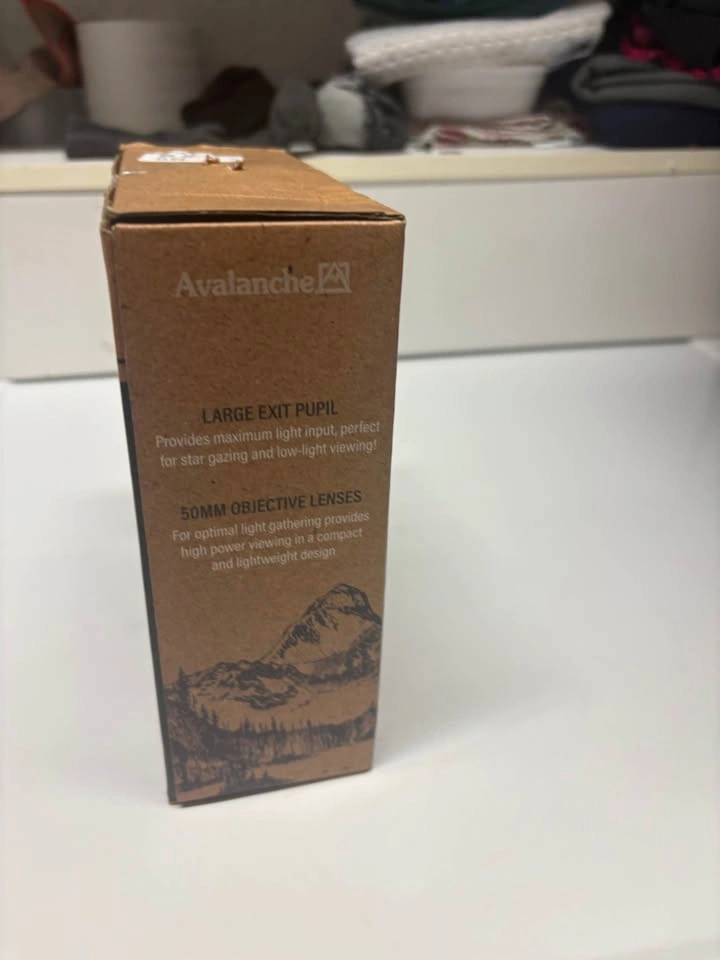 BNIB Avalanche 10x50 Binoculars w/ Compass & Carry Bag - photo 4