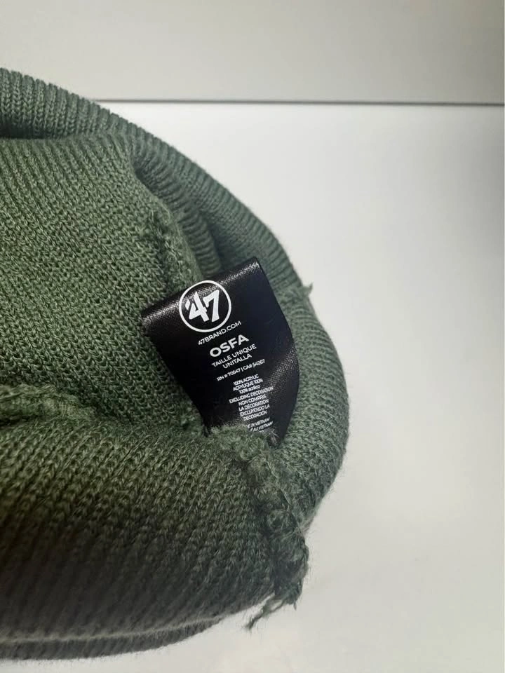 New York Yankees '47 Cuffed Knit Beanie – Olive Green - photo 5