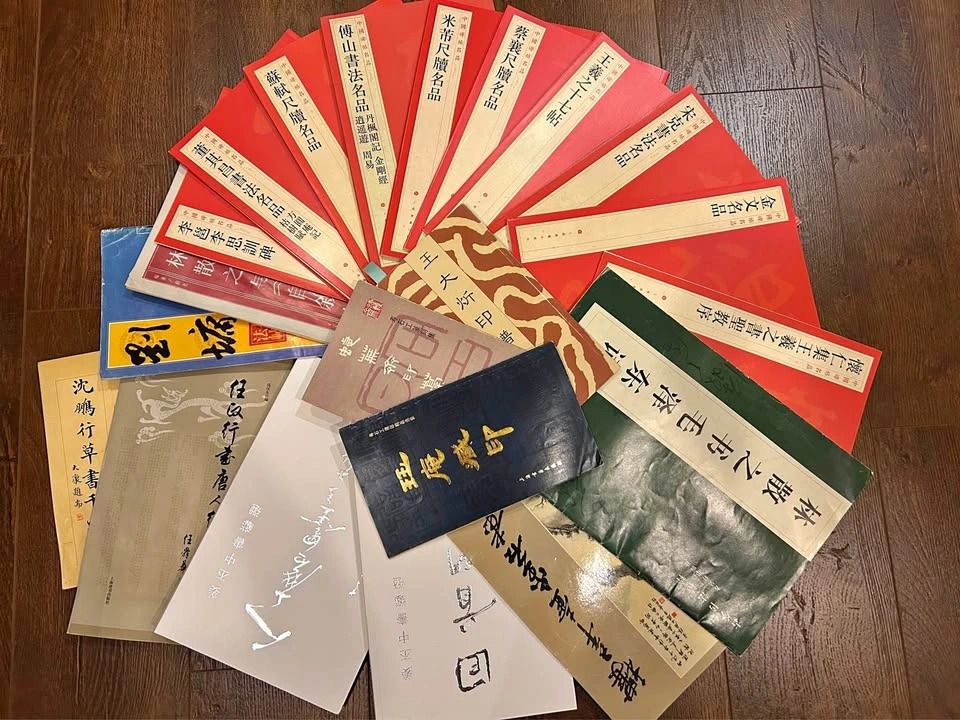 Various Chinese Calligraphy and Art Books
