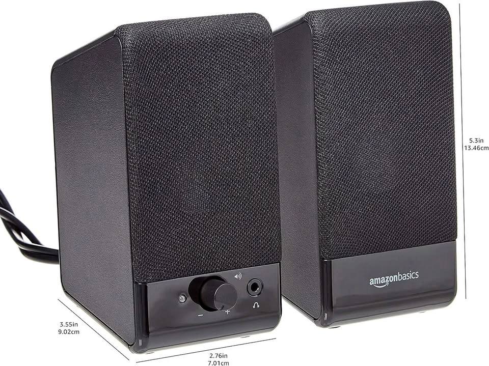Computer Speakers (Amazon Basics USB-Powered)