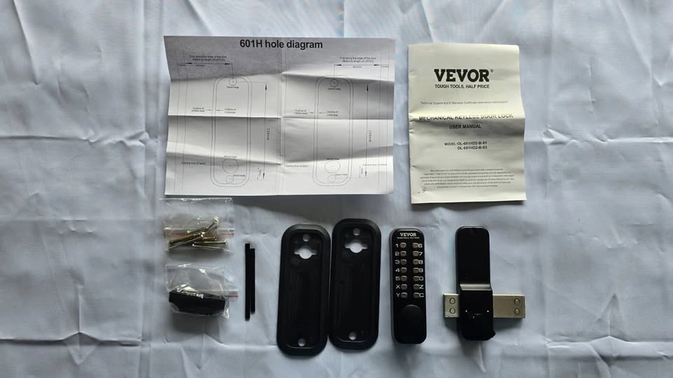NO BATTERY - Keyless Entry Door Lock - photo 3