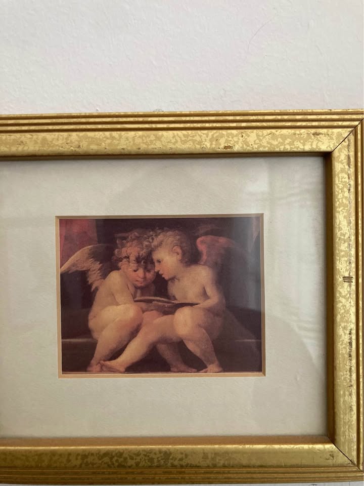 2 Small Framed cherub/angel imagery - photo 2