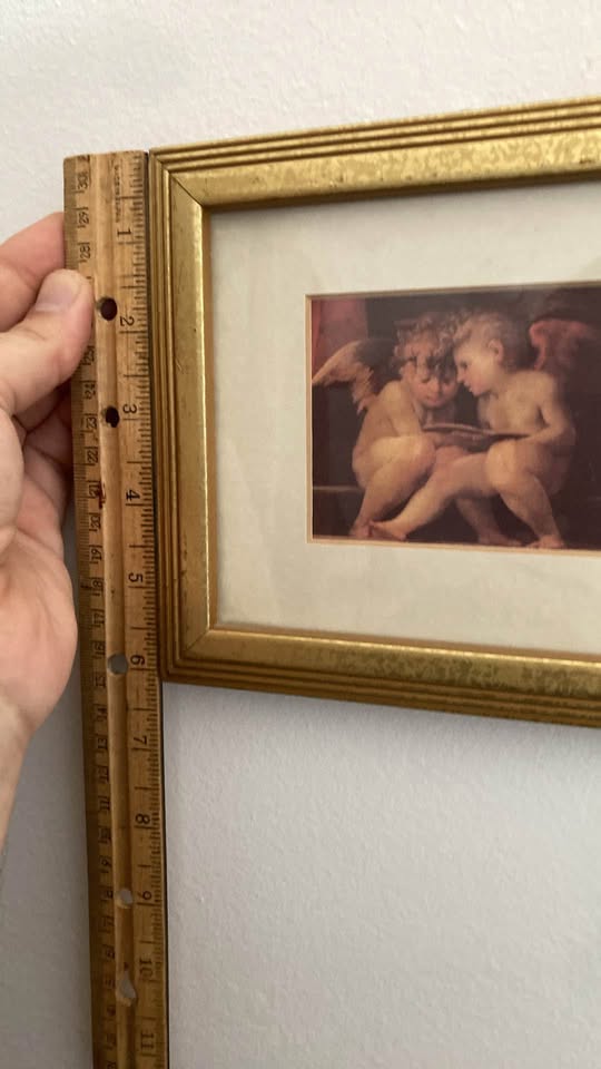 2 Small Framed cherub/angel imagery - photo 5