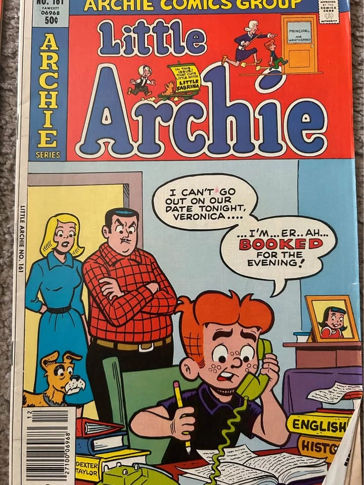 Vintage Lot of 4 Little Archie Comic Books (Fawcett Publications - photo 2