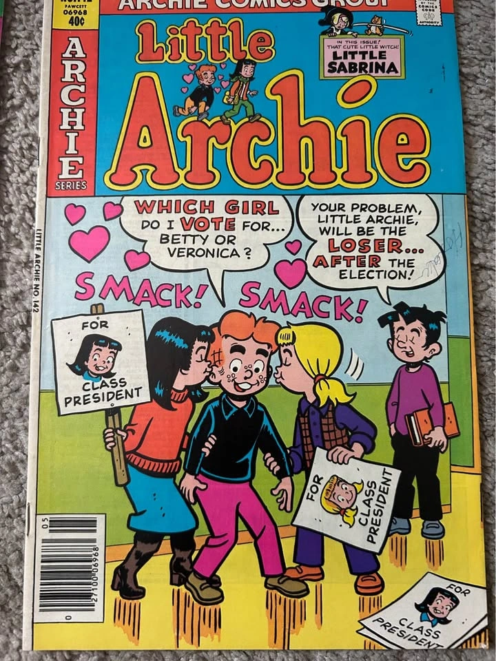 Vintage Lot of 4 Little Archie Comic Books (Fawcett Publications - photo 4