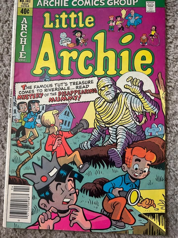 Vintage Lot of 4 Little Archie Comic Books (Fawcett Publications - photo 5