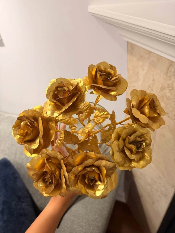 24K Plated Roses - photo 2