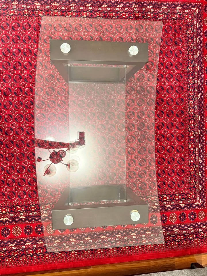Glass Top Coffee Table and End Table Set