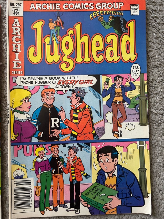 Vintage Lot of 7 Archie Comics - Jughead Series - photo 3