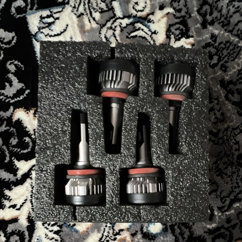 H11 V2 LED Headlight Bulbs 4 PCS 9005