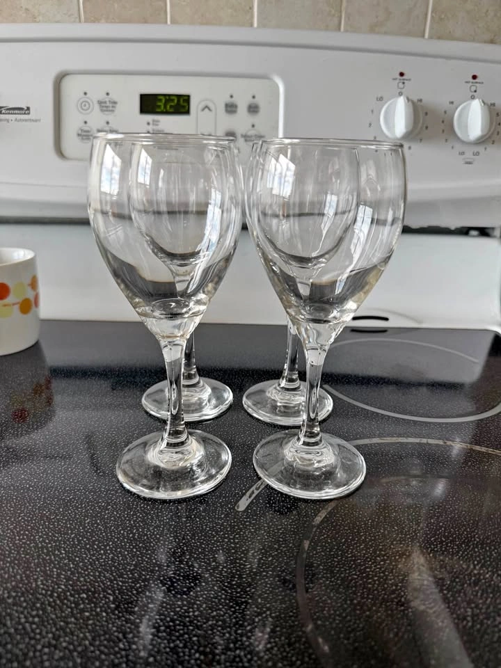 Wine glasses