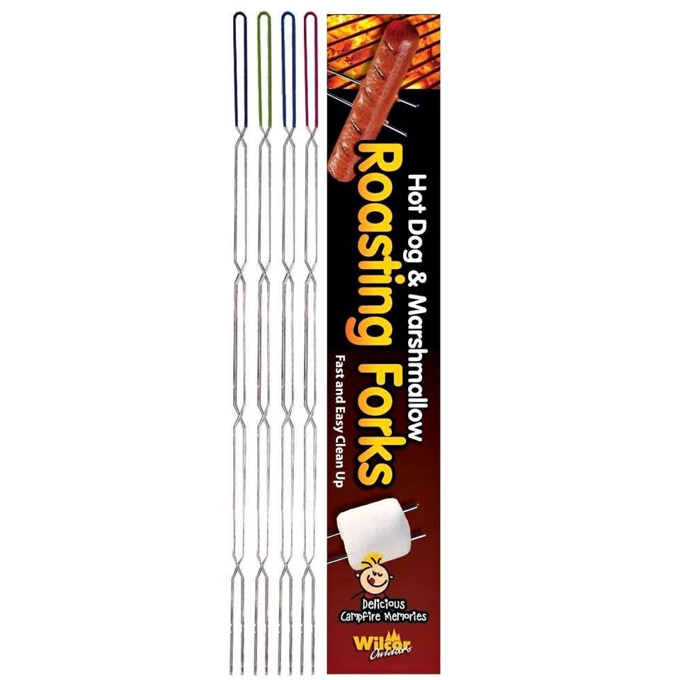 Wilcor Outdoors Roasting Forks 33” - Brand New
