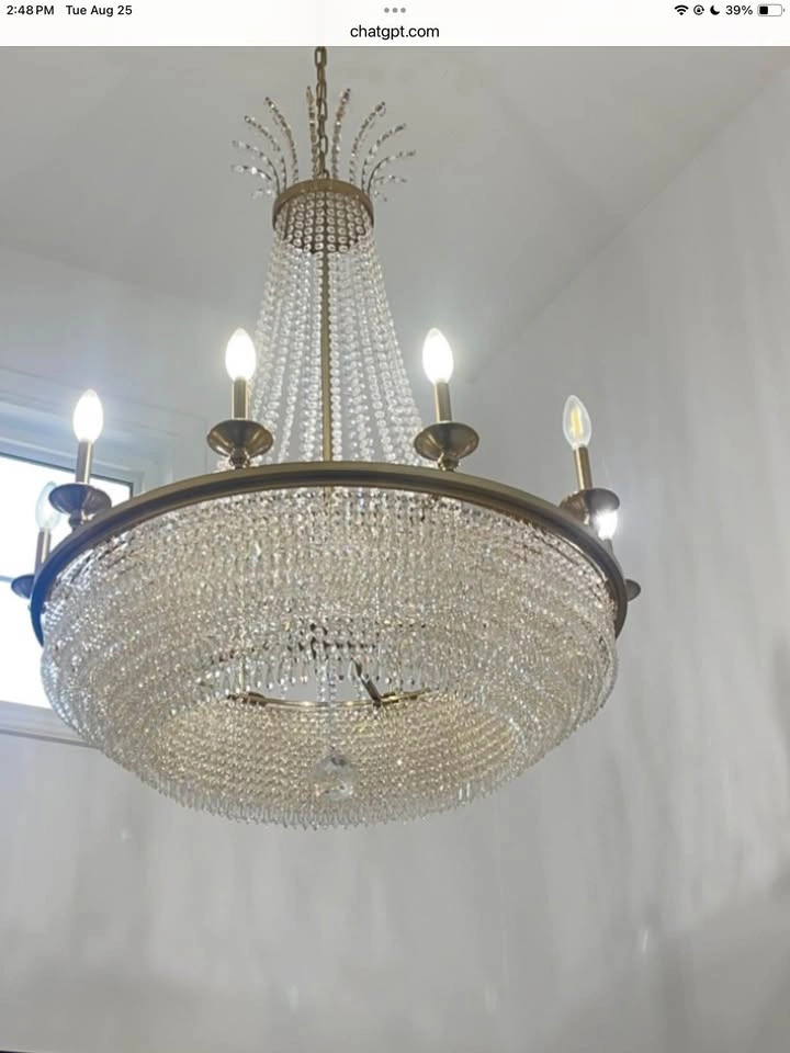 Chandelier - $200 if picked up before September 9 - photo 3