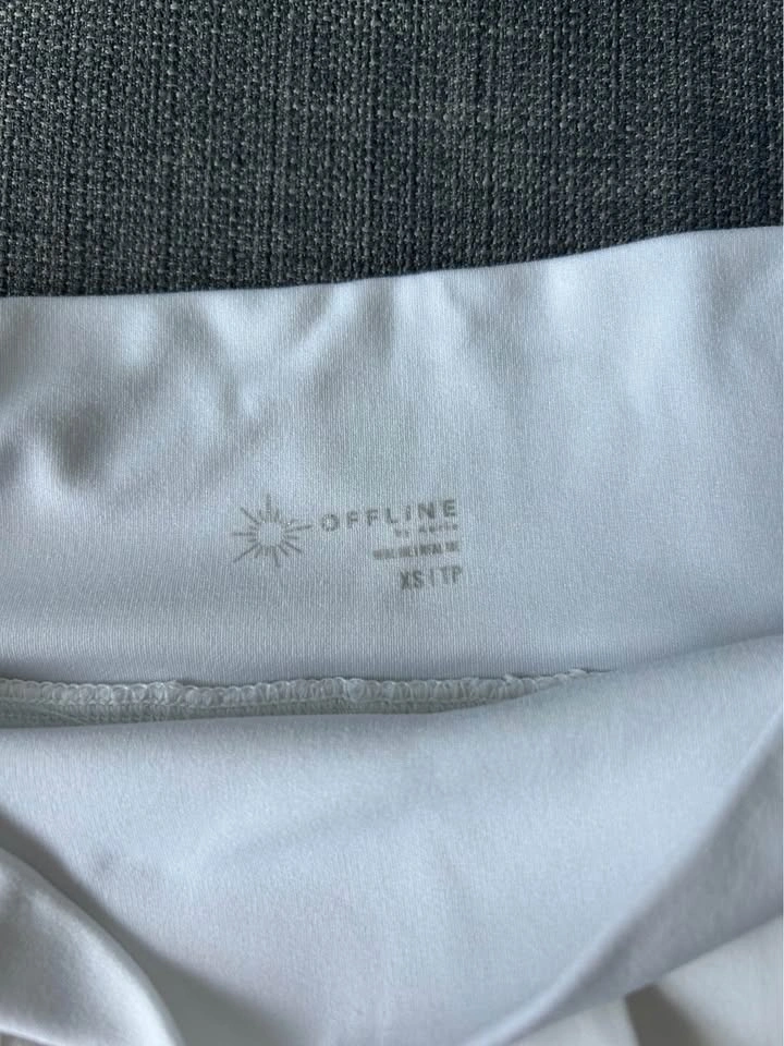 Aerie - White Tennis Skirt (XS) - photo 2