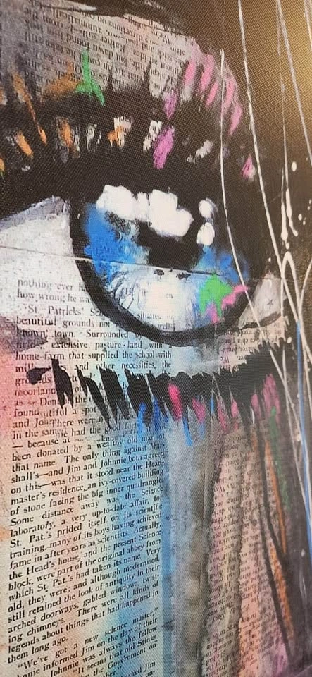 Loui Jover “Fahrenheit” Large Canvas Wall Art – 24” x 36” - photo 3
