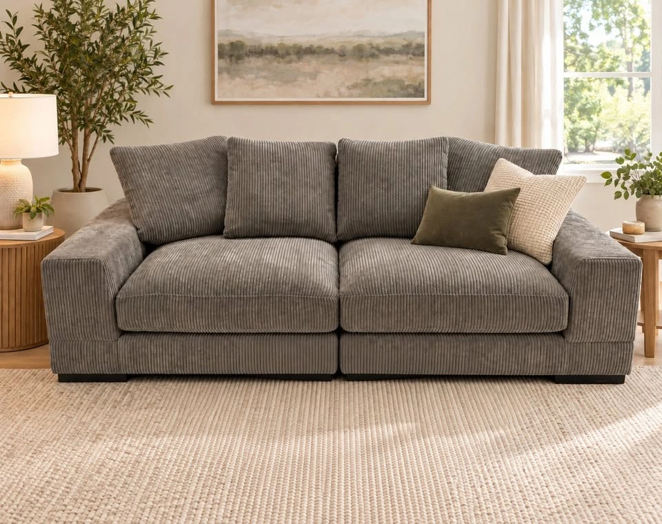 BNIB Moe’s 2 piece Plunge Sofa – $949 - photo 2