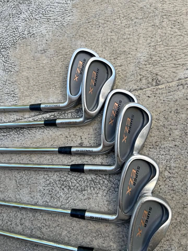 Spalding Super EZX Iron Set – 3, 4, 5, 6, 9, PW
