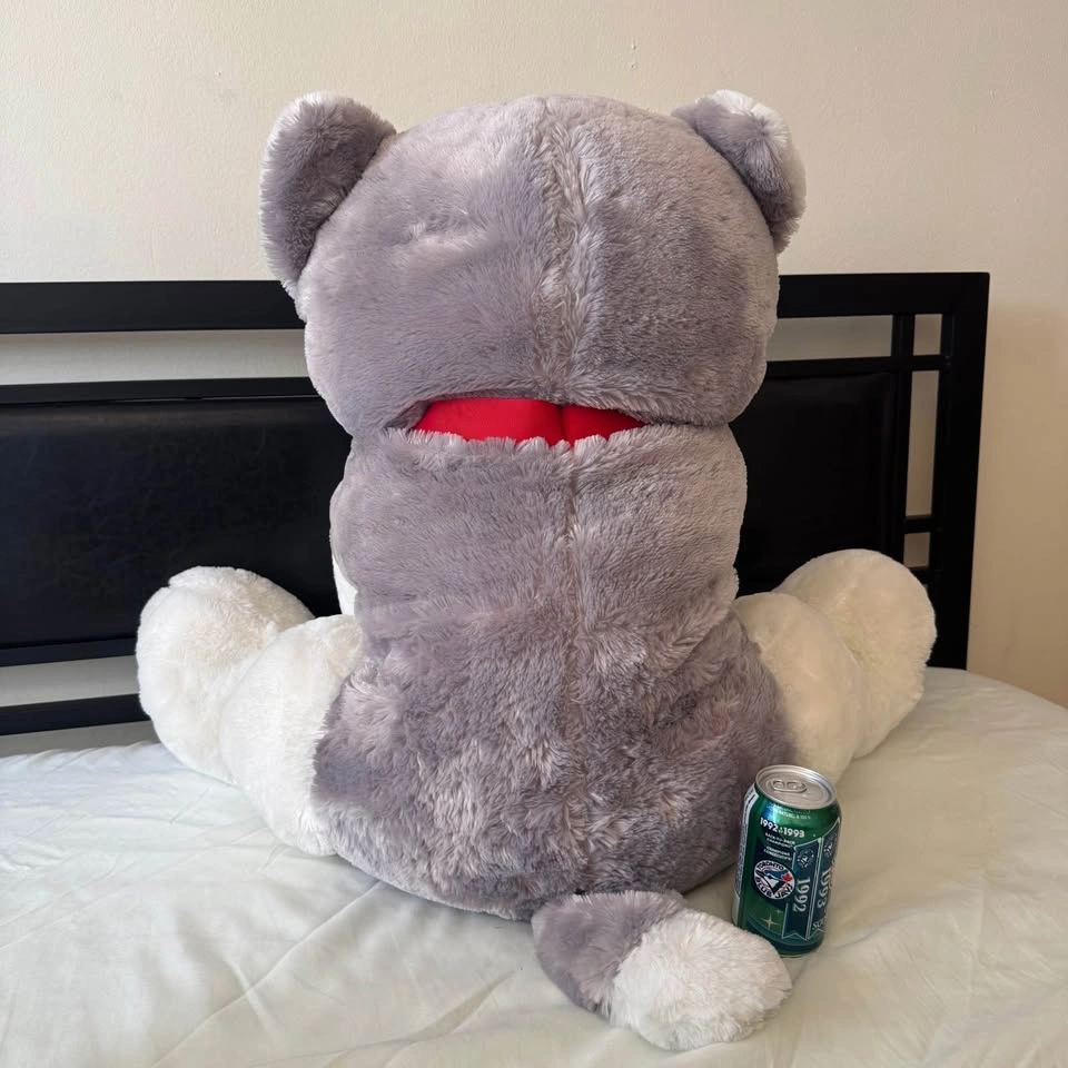 Jumbo Sized Husky Plush Toy - photo 2