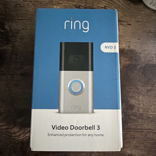 NEW Ring Video Wireless Doorbell 3 1080p HD video - SILVER