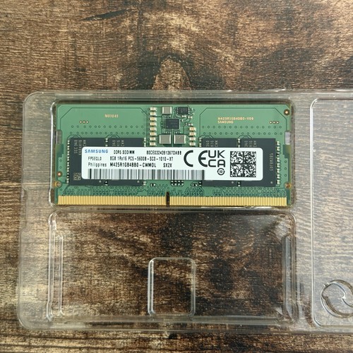 Samsung 8GB 1Rx16 PC5-5600 SODIMM DDR5-44800 Laptop RAM