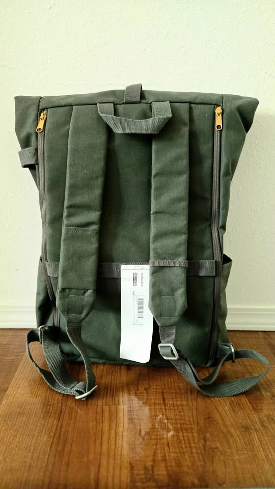 IKEA DRÖMSÄCK Backpack, 21L, Olive Green - photo 2