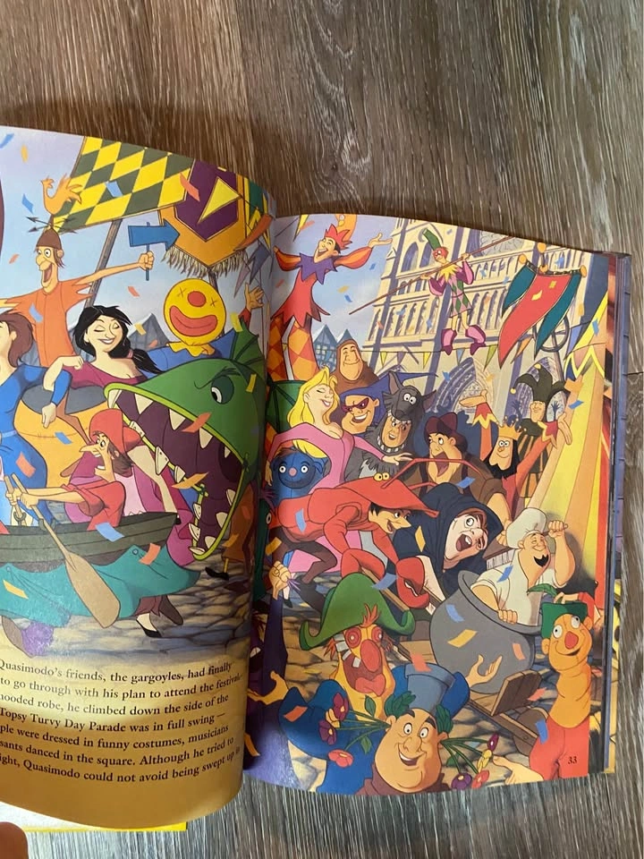 Disney's Aladdin and The Hunchback of Notre Dame Storybooks - photo 4