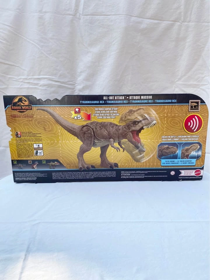 Mattel Jurassic World T. rex Dinosaur Toy - photo 2