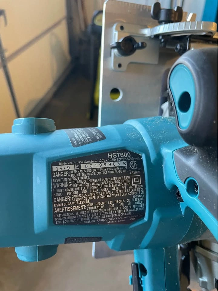 Makita HS7600 7-1/4" Circular Saw - photo 2