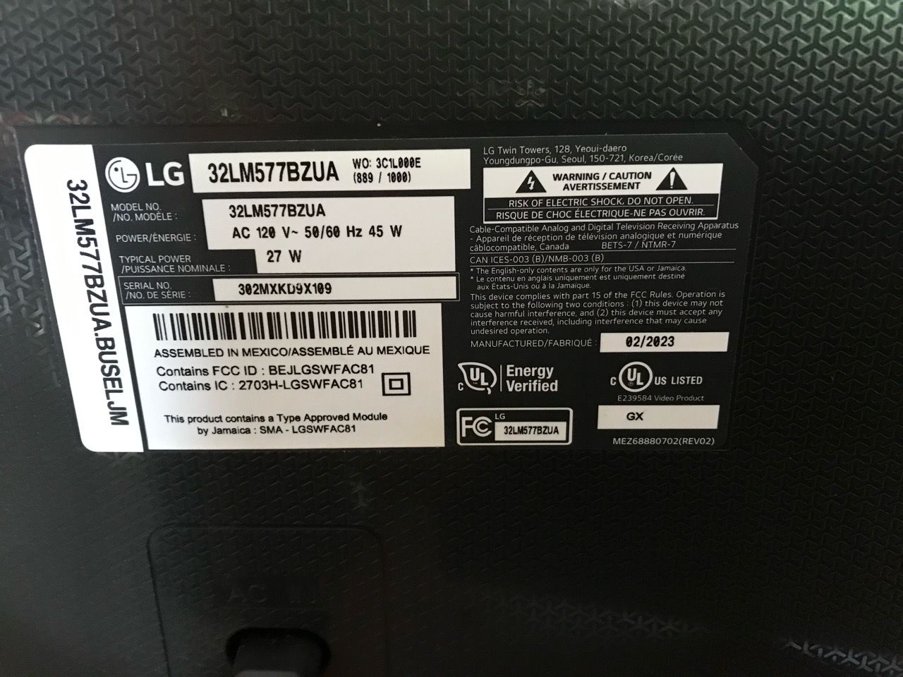 32” LED SMART TV LG BRAND 1080p - photo 3