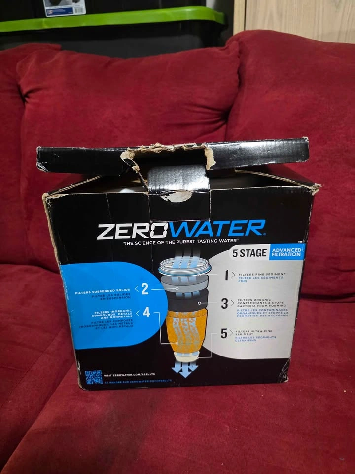 ZeroWater 12 Cup Water Dispenser/Pitcher (5-Stage) + TDS Meter - photo 2
