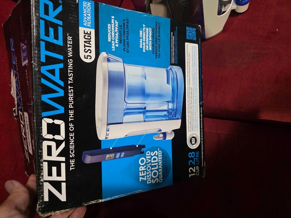 ZeroWater 12 Cup Water Dispenser/Pitcher (5-Stage) + TDS Meter - photo 3
