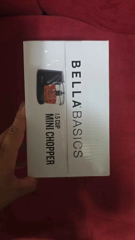 Bella Basics Mini Food Chopper 1.5 Cups (New in Box) - photo 2