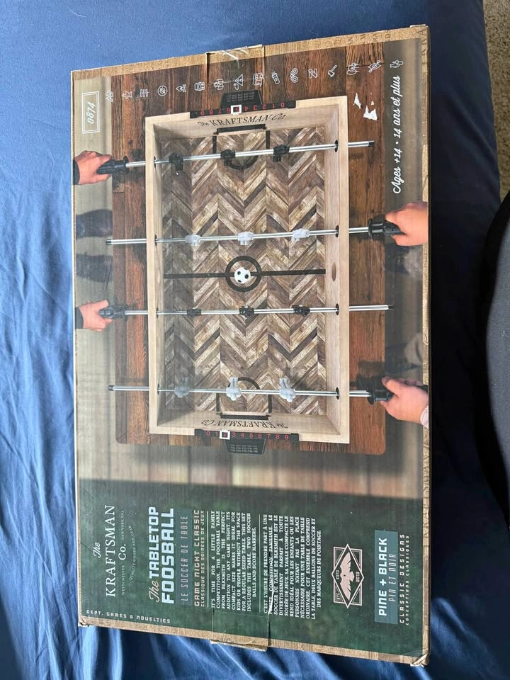 The Kraftsman Co. Tabletop Foosball Game