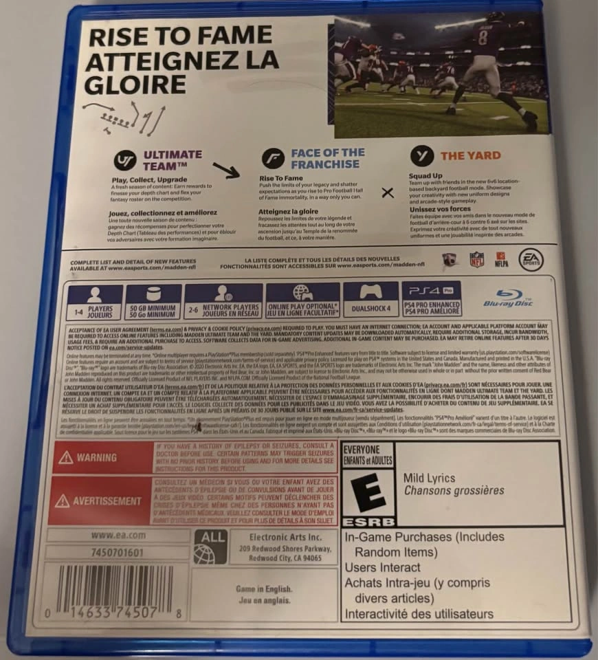 NFL Madden 21 - PS4 - photo 2