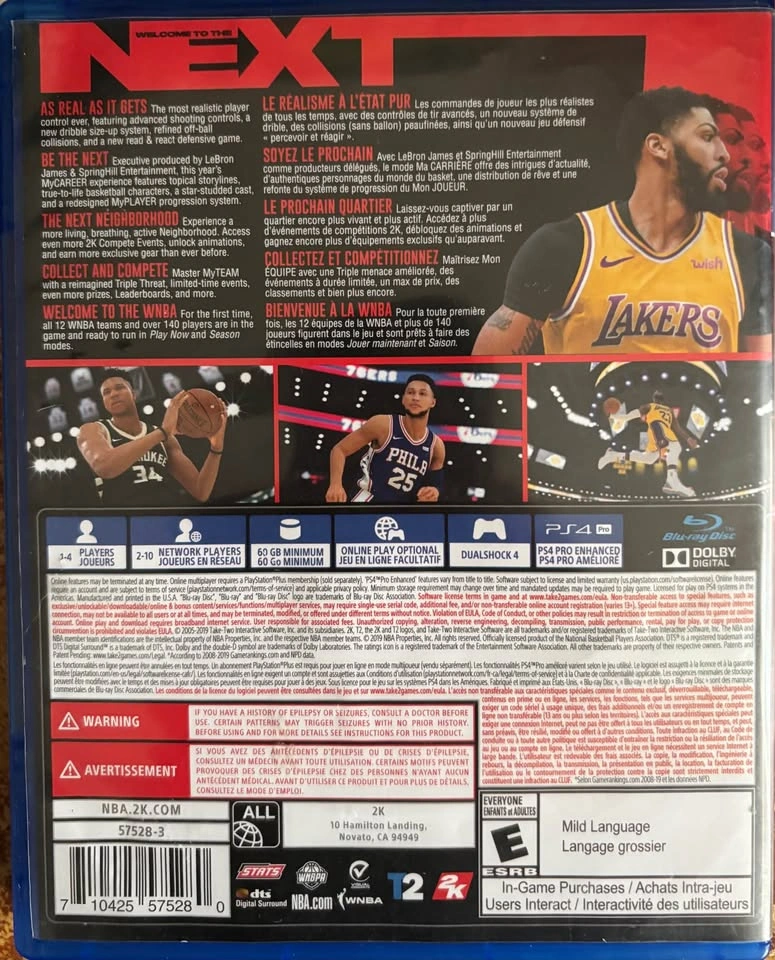 NBA 2k20 - PS4 - photo 2