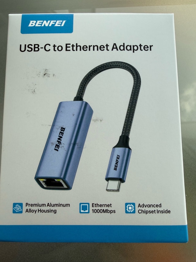 Benfei USB-C to Ethernet Adapter