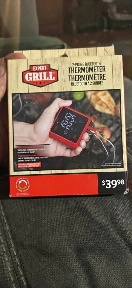 Thermometer two probe Bluetooth