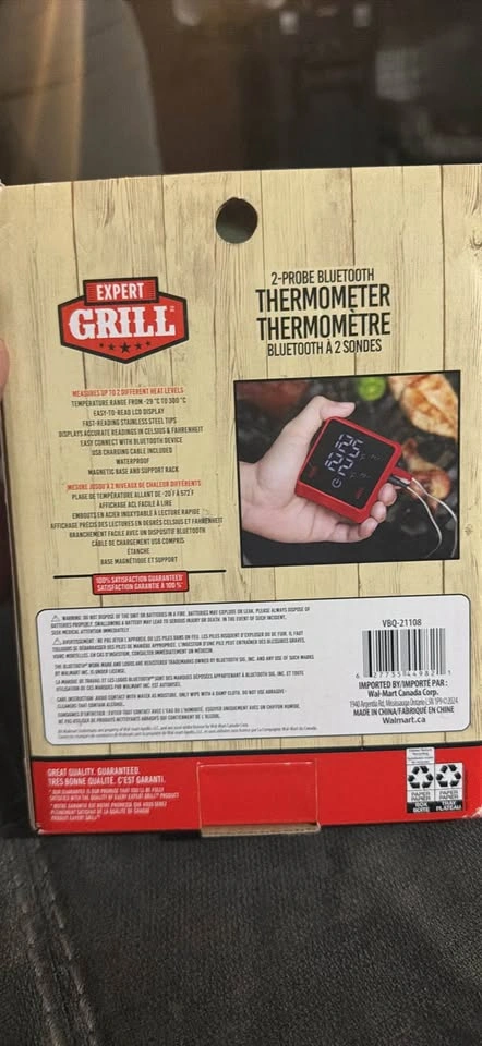 Thermometer two probe Bluetooth - photo 2