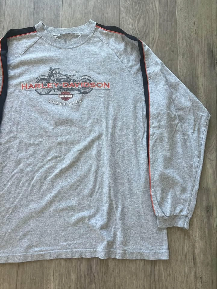 Harley Davidson Long Sleeve T-Shirt L / XL - photo 2